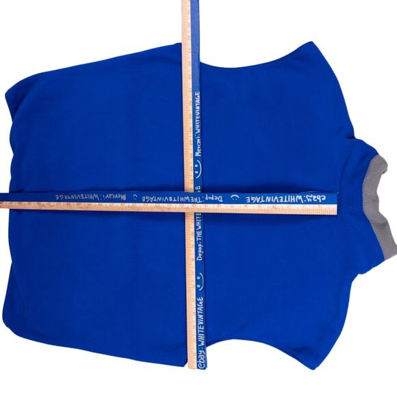 Nike ACG Therma-Fit Fleece Vest Blue Men’s 2XL Thermal Layer 2 Full Zip Y2K NWOT - Picture 3 of 8